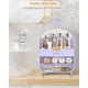 thumbnail image 5 of Organizador de maquillaje Anylady Skincare Holder, caja de almacenamiento, color morado, 5 of 8