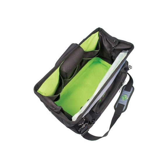 Greenlee Tool Bag, Polyester, Black, 19 Pockets 0158-22