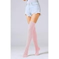 thumbnail image 3 of CAILDANL Women's Cable Knit Thigh High Boot Socks Extra Long Winter Stockings Leg Warmers, 3 of 5