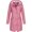Pink, variant on Womens Lightweight Jackets Women Solid Rain Jacket Outdoor Plus Size Waterproof Hooded Raincoat Windproof Sport Coat on Clearance