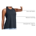 thumbnail image 4 of Top Deportivo para Mujer CRZ YOGA Racerback Azul Marino Talle Grande, 4 of 6
