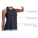 thumbnail image 4 of Top Deportivo para Mujer CRZ YOGA Racerback Azul Marino Talle Grande, 4 of 6