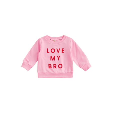 

Bagilaanoe Toddler Baby Girl Boy Oversized Sweatshirt Long Sleeve MINI Letter Print Pullover 6M 12M 18M 24M 3T 4T Fall Tops Tee