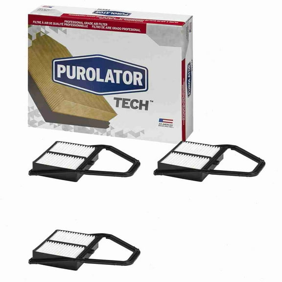 3 pc Purolator TECH TA35397 Air Filters for 042-1628 143-2035 22564 2564 32564 33-2192 42564 61942564 62564 87564 93564 A2934C A5397 A7990 AE8911 AF1121 AF5397 AF7990 ALA-1313 AP 104/2 AP 104/3