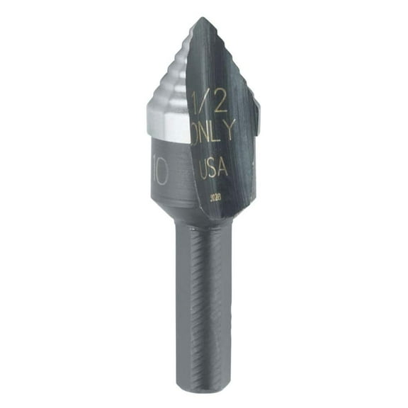 Irwin Tools IRWIN Unibit Drill Bit, Single Hole Size, 1/2-Inch (10310)