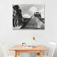 thumbnail image 2 of Nawypu Black And White Paris Prints Louvre Museum Architecture Wall Art Europe Travel Poster Large Paris Wa Canvas Art Poster And Wall Art Picture Print Modern Family Bedroom Decor Posters, 2 of 6