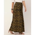 thumbnail image 3 of Moomaya Printed Maxi Skirt, Women's Elastic Waist Flowy Summer Long Skirt, 3 of 8