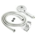 thumbnail image 2 of Hand Shower, Shower Systems ABS + Copper Nut Shower Head Hose Bracket Kit Shower Kit, For Bath Home Bathroom, 2 of 8