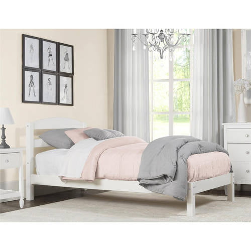 kids twin bed with rails