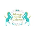thumbnail image 3 of CafePress - Always Be The Unicorn Shield Sigil Mugs - 11 oz Ceramic Mug - Novelty Coffee Tea Cup, 3 of 6