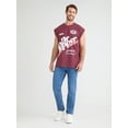 thumbnail image 4 of Dr Pepper Men's and Big Men's Graphic Print Muscle Tank Top, Sizes XS-5XL, 4 of 5