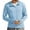 Light Blue, variant on Men's UPF 50+ Full Zip Up Sun Protection Hoodie Jacket Long Sleeve Lightweight UV Shirts for Men Hiking Fishing