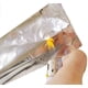 thumbnail image 4 of Cinta de papel de aluminio resistente al calor y al calor Cinta adhesiva para sellar o aislar 30 x 300 mm Plata esquí esquí Gafas de esquí, 4 of 5