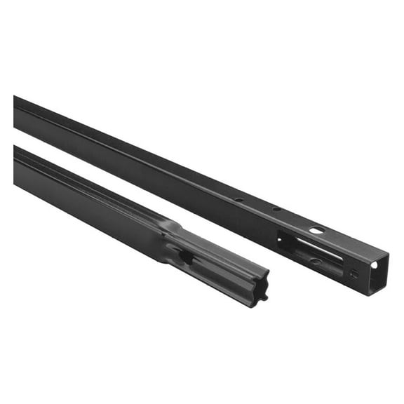 Garage Door Opener Rail Extension Kit 10-Foot - Chain Drive Replacement Rail & Chain - Compatible with Drive Models - Black - Includes Installation Hardware