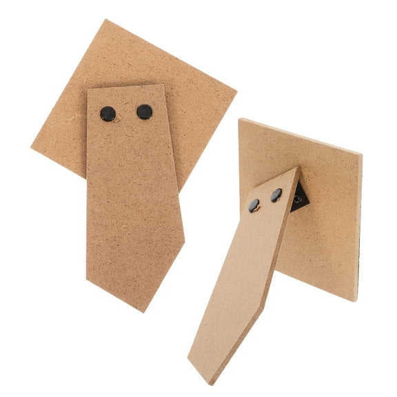 ADDHAT Picture Frame Back Stand 2Pcs Wooden for Custom Picture Frames and Photo Displays