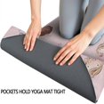 thumbnail image 3 of Pink Princess Pattern Hot Yoga Mat Towel Non Slip for Hot Yoga - Quick-Drying Yoga Mat Cover with 4 Corner Pockets with Travel Bag - Hot Yoga Towel Non Slip Grip Moisture Wicking Sweat 70"x26", 3 of 6