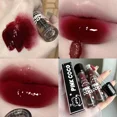 thumbnail image 3 of Brillo de labios de agua con espejo negro, esmalte de labios hidratante rojo oscuro, taza antiadherente duradera que forma una película que no es fácil de decolorar el maquillaje, 3 of 5
