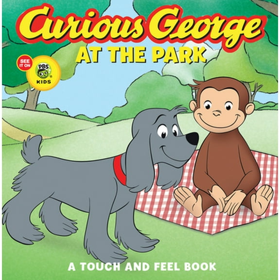 Pre-Owned Curious George at the Park (Cgtv Touch-And-Feel Board Book) (Board book) 0547243006 9780547243009