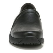 Dr. Scholls Womens Dive In Slip Resistant Slip On Work Shoe - Wide Width