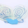 thumbnail image 4 of Alas De Hadas Para Niños Alas de hadas para niñas y niños, alas de ángel de princesa de organza con purpurina antidecoloración (azul) Wdftyju Libre de BPA, 4 of 7