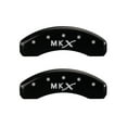 thumbnail image 4 of MGP 4 Caliper Covers Engraved Front Lincoln Engraved Rear MKX Black finish silver ch, 4 of 6