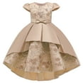 thumbnail image 1 of HAWEE Robe en Tulle à Fleurs pour Petites Filles Princesse Mariage Concours Anniversaire Fête Soirée Formelle Danse Bal, 1 of 2