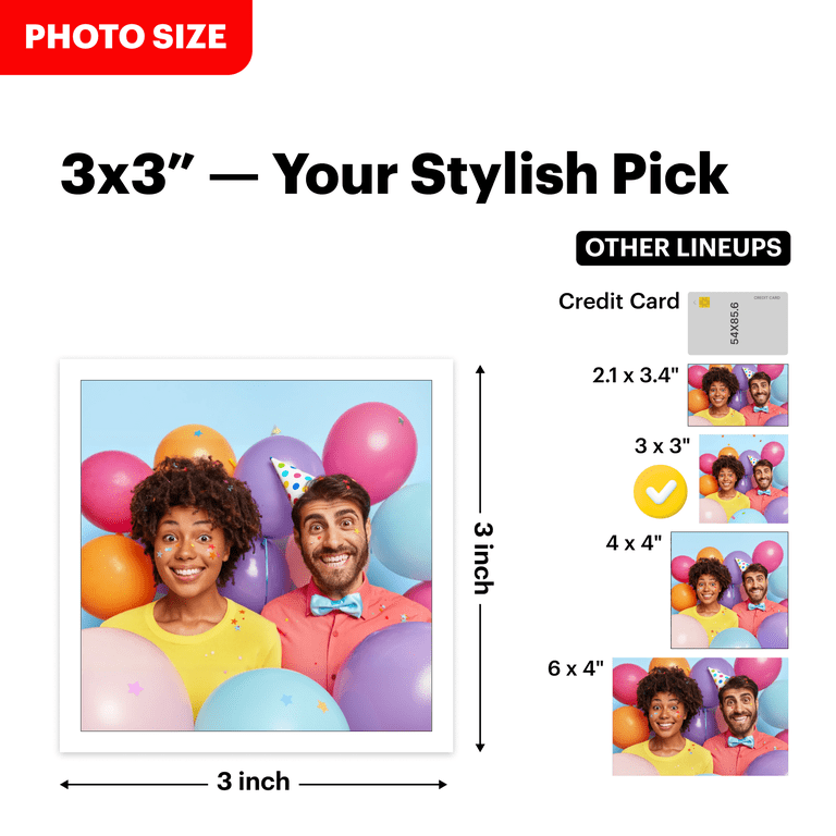 KODAK Mini 3 Retro Portable Photo Printer for Mobile, iPhone