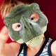 thumbnail image 5 of Máscaras de disfraz de Cosplay para fiesta de Halloween, máscara de dinosaurio con mandíbula móvil, máscara de disfraz de dinosaurio, 5 of 6