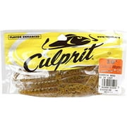 Culprit 10" Original Culprit Worm, Pumpkin Seed, 10 Count