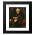thumbnail image 2 of Józef Mehoffer 12x14 Black Modern Framed Museum Art Print Titled - Marshal Milkowski (1885), 2 of 5