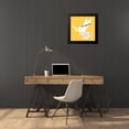 thumbnail image 4 of Marrott, Stephanie 20x20 Black Modern Framed Museum Art Print Titled - Fear Not - Yellow, 4 of 5