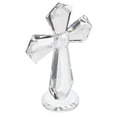 thumbnail image 4 of Cruz de cristal decorativa para el hogar y la oficina. Estatua de cruz religiosa para decoraciones cristianas de Pascua. Figuras coleccionables para la mesa de comunión., 4 of 7