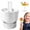 White, variant on Cute Spherical Ice Mold For Homemade, Lollipop Puck Thick Ice Cube Tray Household