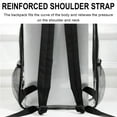thumbnail image 3 of Clear Backpack for Stadium Approved, See Through Bag, PVC Transparent Backpack for Festival Sport Event Concerts, Small Clear Bag for Stadium Events with Front Pocket, 3 of 6
