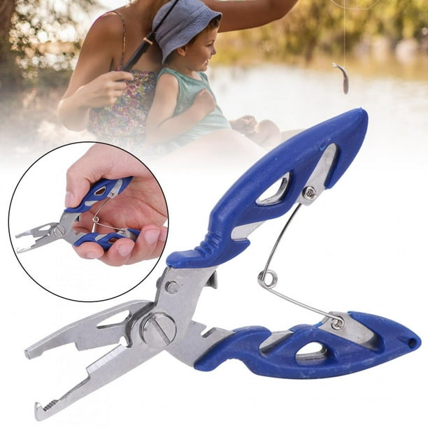 Sonew Hook Remover,fishing Accessories,multi‐function Fishing Plier Line Cutter Hook Remover Fish Use Tongs Scissors Fishing Accessories