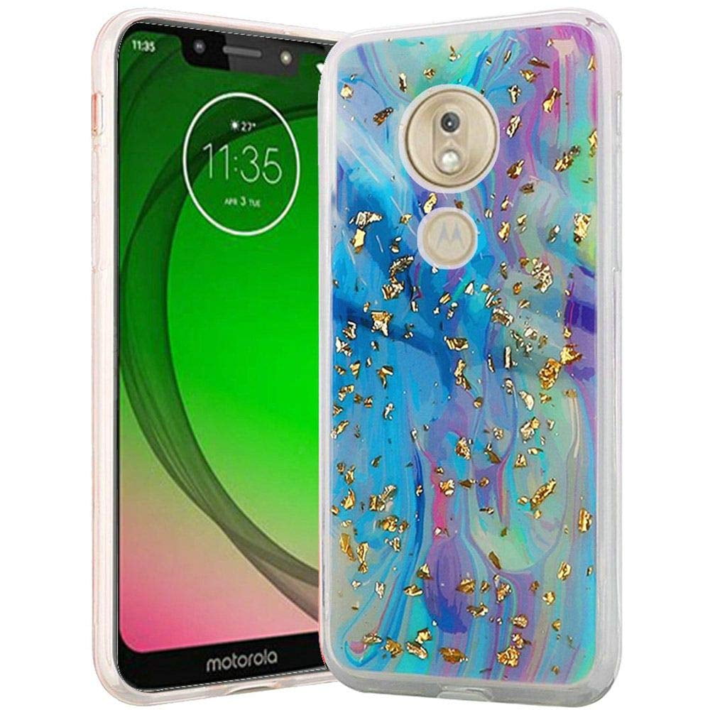Compatible for Moto G7 Play Case, with [Tempered Glass
