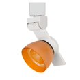 thumbnail image 3 of Cal Lighting HT-999-LED Plastic Track Fixture in White/Frosted Amber Orange, 3 of 3