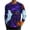 Purple A, variant on Enjoytime Halloween Mens Long Sleeve Shirt Pumpkin Print Crew Neck Pullover Top Fall Loose Casual Halloween Graphic Shirts