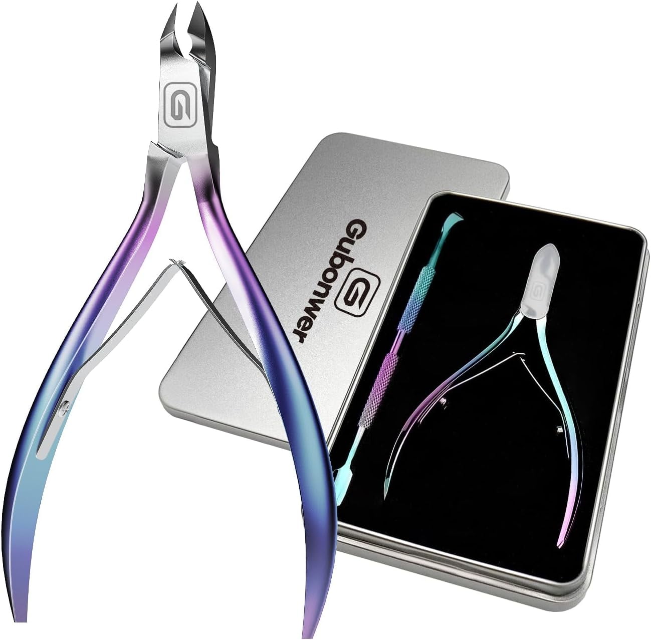 Japonesque Precision Cuticle Nipper, Stainless Steel, Silver