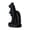 Black, variant on Vintage Egyptian Bastet Statue Resin Figurine Brown Home Office Desk Decor Ancient Cat DEITY Collectible 1 Count
