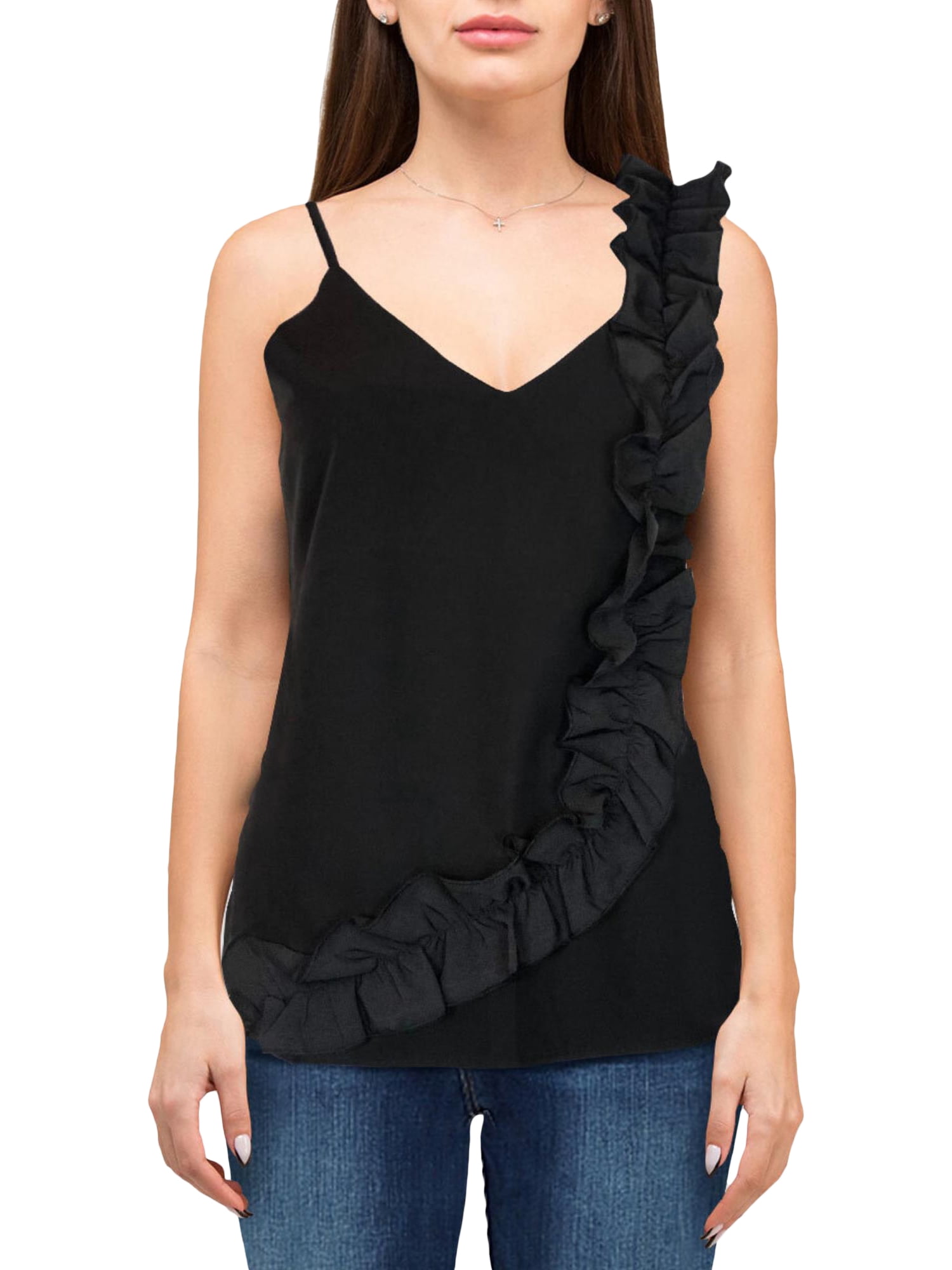 Sonja By Sonja Morgan Women's Denise Ruffle Top