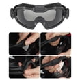 thumbnail image 3 of Lunettes de Soleil Moto avec Lentilles Multiples pour Randonnée Noir, 3 of 8