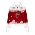 thumbnail image 5 of Hvot&aat Ladies Funny Xmas Polo Shirts Quarter Flap Zip Long Sleeve Sweatshirt Trendy Holiday Sport Pullover, 5 of 5