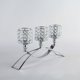 thumbnail image 3 of Candelabros de cristal, de de 3 brazos, candelabros, candelabros, Plata Zulema Candelabros de cristal, 3 of 8