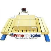 Optima Scale Heavy Duty Weigh 40 by 4-Inch Beam Floor Scale, 5000-Pound