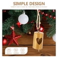 thumbnail image 3 of VERDANVERSE 2Ud Navideñas De Metal Dorado Vintage Para Ambiente Festivo Y De Fiesta, 3 of 8
