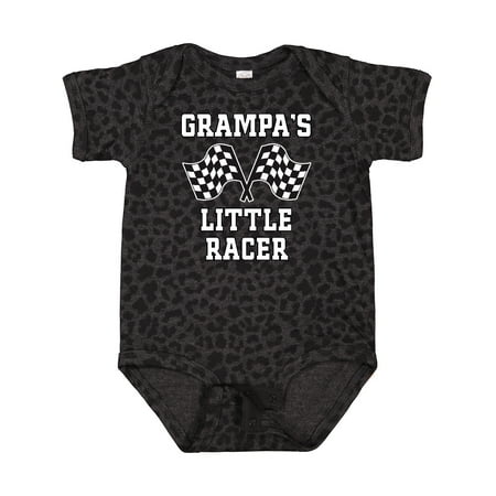 

Inktastic Grampa Little Racer Grandson Racing Gift Baby Boy Bodysuit