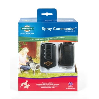 Water spray cheap dog collar
