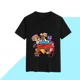 thumbnail image 3 of Juego de cosplay de verano Anime algodón niños adolescentes camiseta Leon Spike disfraz manga corta niño niños ropa regalos camiseta divertida, 3 of 5