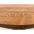 thumbnail image 2 of Crafters and Weavers Quarter Sawn Oak Round Dining Table, Kitchen Table - 42" - Michael's Cherry, 2 of 3